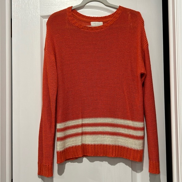 Forever 21 coral knit sweater - Picture 1 of 3